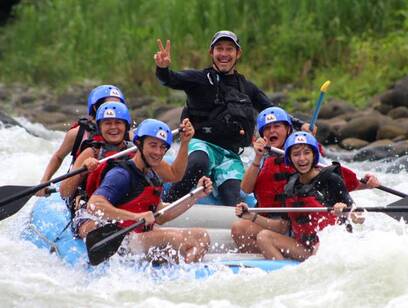 Whitewater Rafting Rio Sarapiqui Class II and III