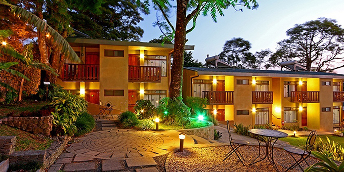 <p>Monteverde Country Lodge, located in the picturesque Monteverde region of Costa Rica, offers a cozy and authentic retreat in the midst of the cloud forest. Our lodge provides comfortable accommodations with rustic charm, allowing guests to immerse themselves in the natural beauty of the surrounding landscape. Wake up to breathtaking views of the misty cloud forest or the vibrant gardens. Start your day with a hearty breakfast before exploring the wonders of Monteverde. Embark on guided hikes through the forest trails, spot rare bird species, or zip through the canopy on thrilling zipline adventures. After a day of exploration, enjoy a tropical drink and unwind in the cozy lounge or enjoy a peaceful moment in the gardens. With its warm hospitality and proximity to Monteverde's natural treasures, Monteverde Country Lodge offers a serene and memorable experience in Costa Rica's cloud forest. Hotel amenities include a restaurant and bar, kids playground, meeting room, and WiFi in some public areas.</p>
<p><strong>Exclusive promo for PTW clients: 10% discount in Naroa Spa and Wellness. Restrictions apply: discount is not combinable with other Spa promotions, discount doesn’t apply to Express Massages and Mini Facial. Poco a Poco will gladly provide complimentary transportation to the spa upon request.</strong></p>
<p> </p>
<p> </p>