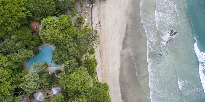 <p>Hotel Capitan Suizo is a charming beachfront hotel nestled in the enchanting town of Tamarindo, Costa Rica. Surrounded by lush tropical gardens and boasting direct access to a pristine sandy beach, this eco-friendly hotel offers a tranquil and idyllic retreat for nature lovers and beach enthusiasts. The hotel features comfortable and spacious rooms and bungalows, designed with a blend of rustic elegance and modern amenities, offering a cozy and inviting atmosphere. Guests can relax by the sparkling outdoor pool, indulge in rejuvenating spa treatments, or savor delicious meals made from locally sourced ingredients at the on-site restaurant. The hotel's commitment to sustainability and conservation is evident in its eco-friendly practices, including solar power, recycling initiatives, and support for local communities. With its serene ambiance, stunning natural surroundings, and warm hospitality, Hotel Capitan Suizo provides a memorable and authentic Costa Rican experience for guests seeking relaxation, adventure, and a deep connection with nature. Hotel amenities include beachfront access, an onsite spa, a freeform swimming pool by the beach, a souvenir shop, tropical gardens, a restaurant, and WiFi in some public areas. Please note that to take advantage of the sounds of the ocean and nature as well as create a serene ambiance, the rooms at this hotel do not have a television.</p>
<p><strong>Hotel Capitan Suizo will be doing maintenance work and will be closed from October 1st to November 4th, 2024. There is a sector of the hotel that is under going construction starting April 2024 and until June 2025. Thank you while continue to improve our offerings. </strong></p>
<p> </p>
<p> </p>