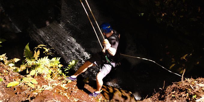 Imagine descending into a hidden world, rappelling down cascading waterfalls, swimming through crystal-clear pools, and squeezing through narrow canyons.